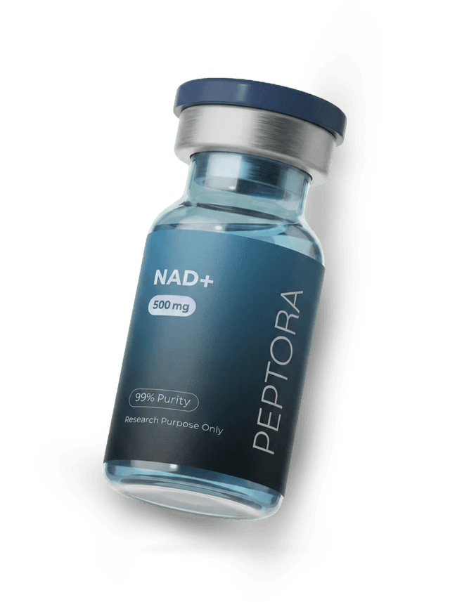 NAD+ peptide vial